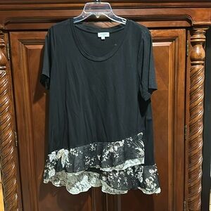 Bungee t-shirt with Ruffle